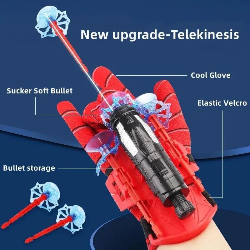 Spider-Man Web Launcher with Free Spider-Man Glove