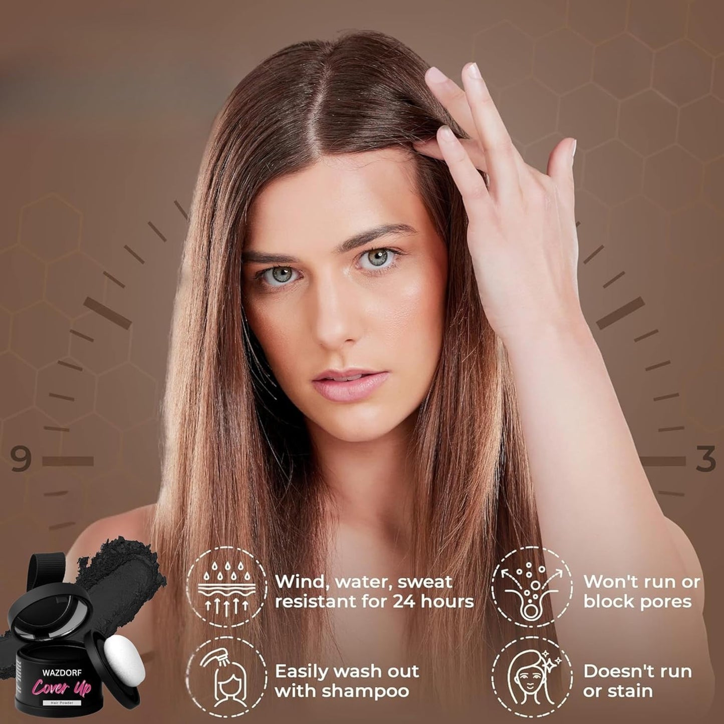 Bald Spot Cover Powder - Men and Women