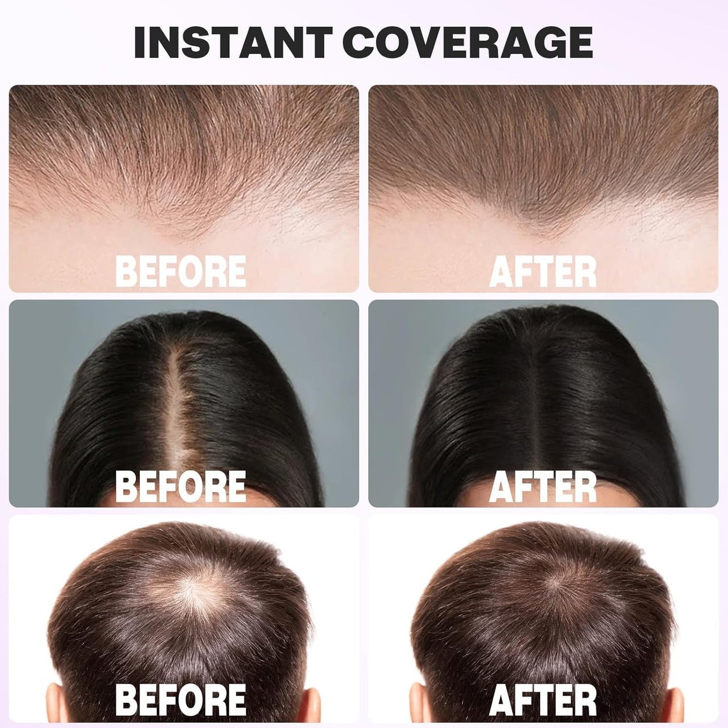 Bald Spot Cover Powder - Men and Women